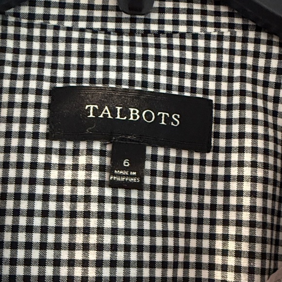 Talbots Black and White Houndstooth Suit - Picture 2 of 7